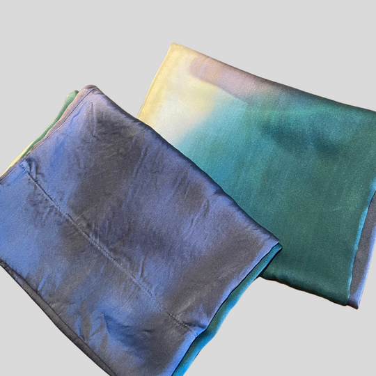 ON & ON x Hanalei Hand Dyed Silk Pillowcases